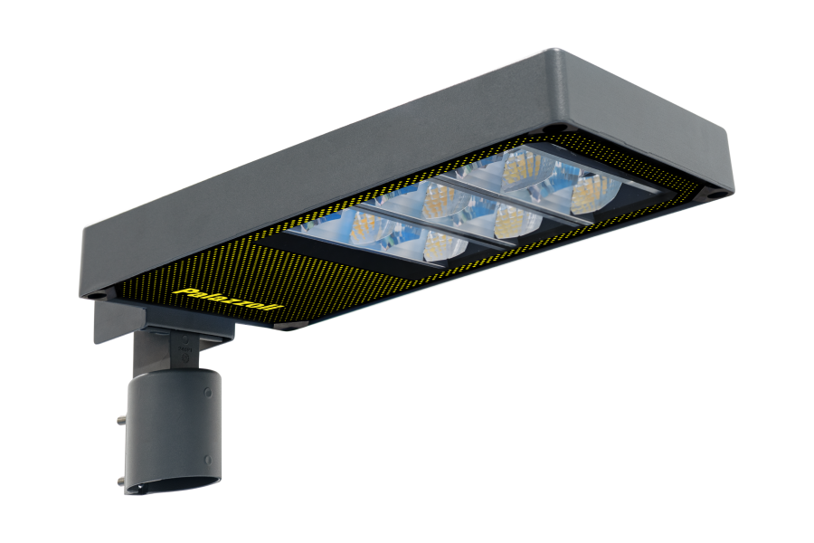 LED floodlights roadway size M with roadway narrow beam optics IP66 ...