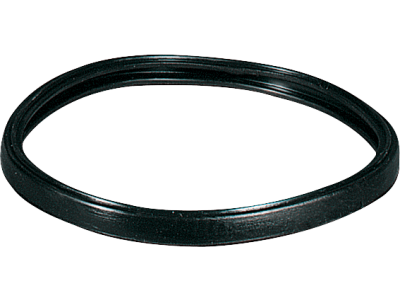 Spare gaskets in non-ageing elastomer for round bulk-head lamps