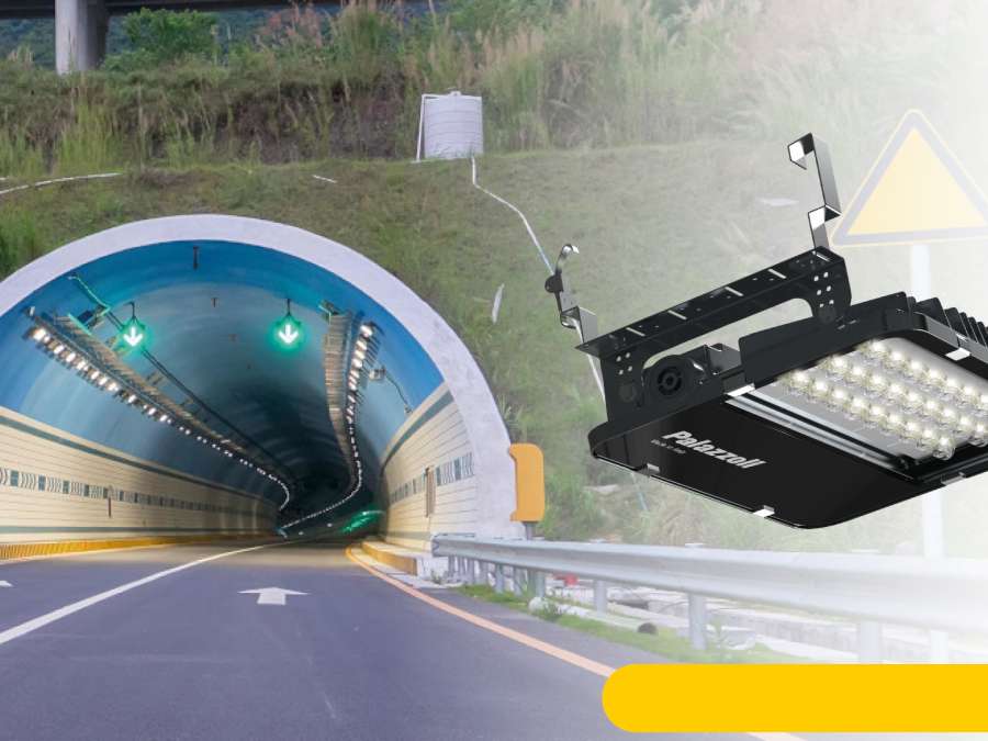 The safe and efficient tunnels illuminated and electrified by Palazzoli